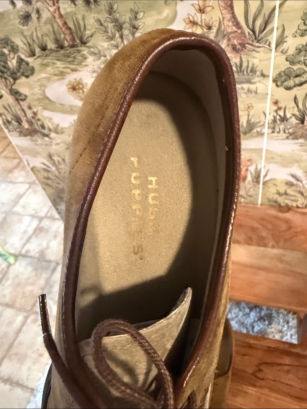 Hush Puppies Brown Suede lace up - Picture 8 of 10